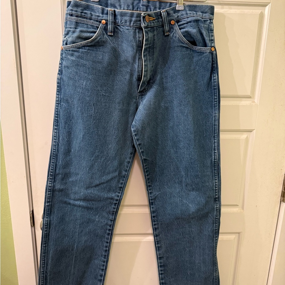 Vintage Cowboy Wrangler Men's Blue Jeans‎